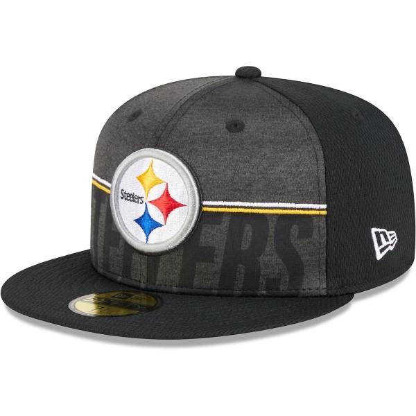 59Fifty Fitted Cap NFL TRAINING Pittsburgh Steelers