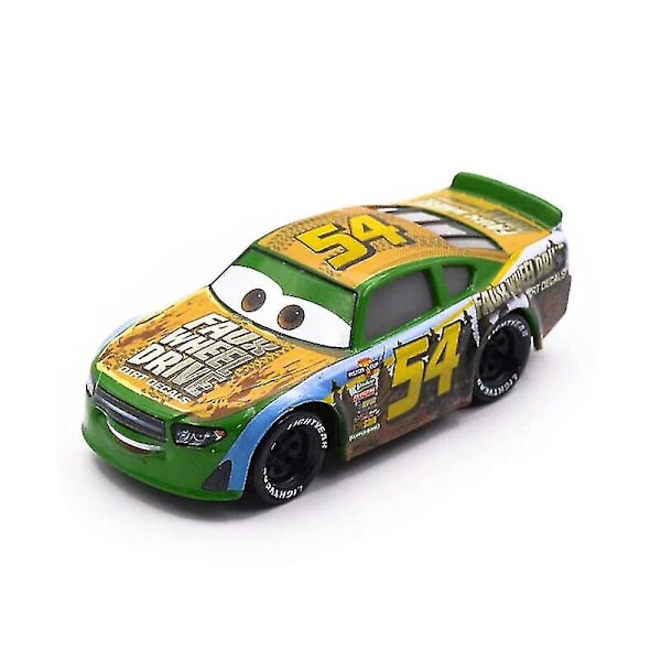Disney Pixar Cars Toy Story 1 2 3 Leksak Kolv Cup Racer Blixten Mcqueen Dinocco Jackson Storm Legering Metallmodell Bil [LGL] 8