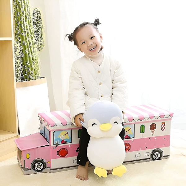 Plushie Penguin Gosedjur Leksaker, Mjuk Penguin Stuff Plyschdocka Present till Barn Flickor Pojkar Flickvän Alla hjärtans dag Presenter Kuddkast 50cm