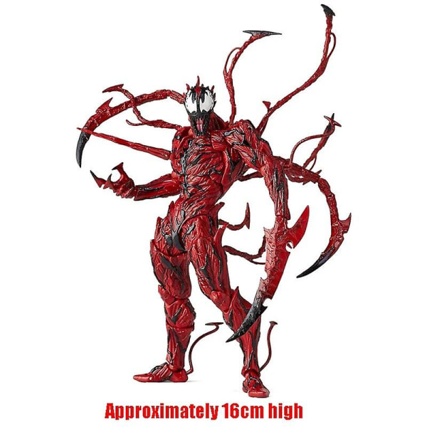 Anime Film Spider Man Mountain Joints Movable Venom Massacre Model Pendant Dukke Action Figur Disney Legetøj Børn Julegaver Massacre-bagged