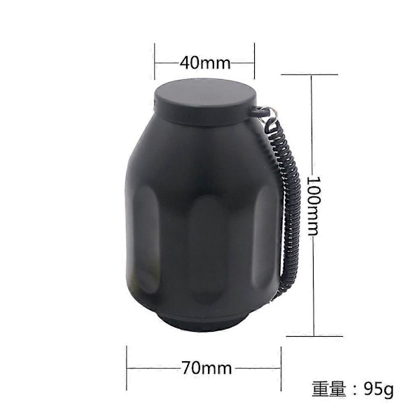 Smokebuddy Personlig Luftrenare Aktivt Kolfilter (Vit) LGL Black