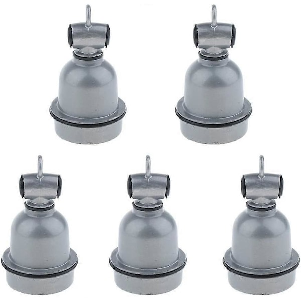 5 st E27 LED Ljuskälla Bas Vattentät Lamphållare Sockel Adapter för Gris (LGL)