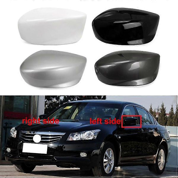 Honda Accord 8th 2008 2009 2010 - 2013 Autotarvikkeet Taustapeilien Suojus Taustapeilin Kuoren Kotelo Värimaalattu LGL 1pcs pearl white R