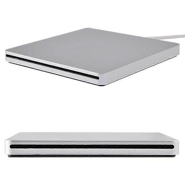 Extern DVD-enhet USB 2.0 Portabel CD DVD +/-RW-enhet DVD-brännare för Laptop Pro Air Windows 7/8/10 Rosa (LGL)