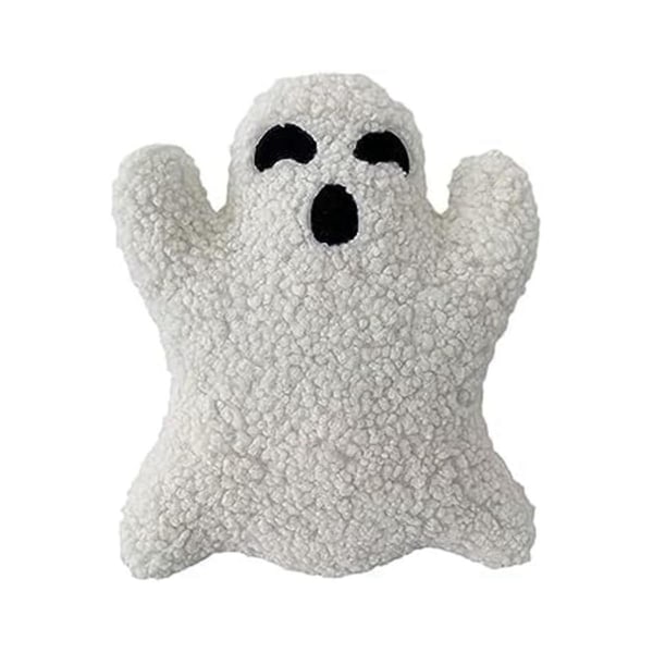 Halloween Decor Ghost Pude Cute Ghost Plys Ghost Shaped Pude, Ghost udstoppet dyr, 16 In
