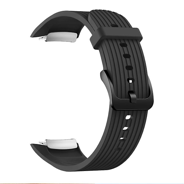 Ur Sports Soft Silicone udskiftningsurrem til Gear Fit2 Pro [GGL] Black