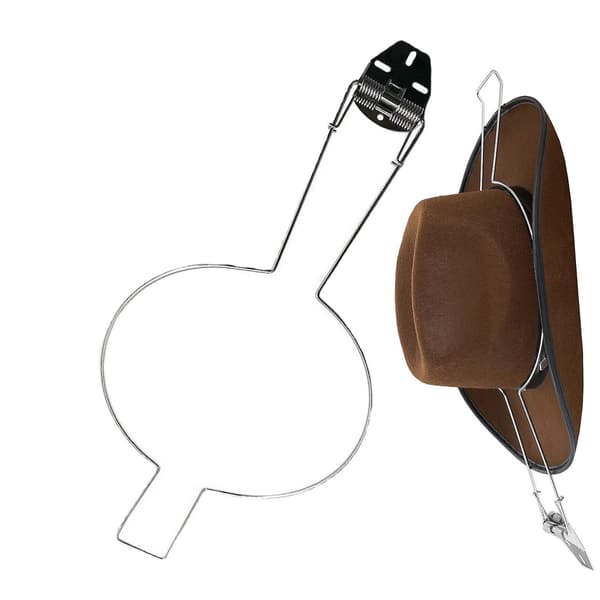Hat Clip Rack Cowboy Hat Holder til Lastbil SUV Robust Bil Hat Hook Hænger (LGL)