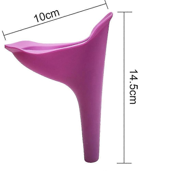 Urinella for kvinner, gjenbrukbar urinal for kvinner for sikker urinering stående eller hukende, bærbar og ideell for bruk på farten som camping, Hik LGL
