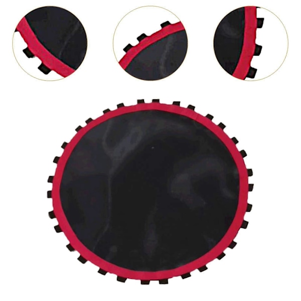 Trampoliinin korvausmatto kotiosat pyöreä ulkotrampoliini hyppykangas 61cm LGL Black 93cm