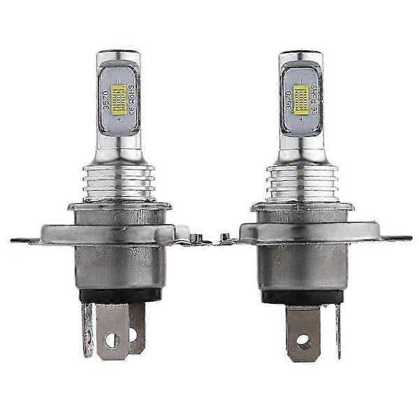 H4 9003 HB2 LED-ajovalopolttimosarja Kauko- ja lähivalo Kirkas 35W 4000LM 6000K Valkoinen js (LGL)