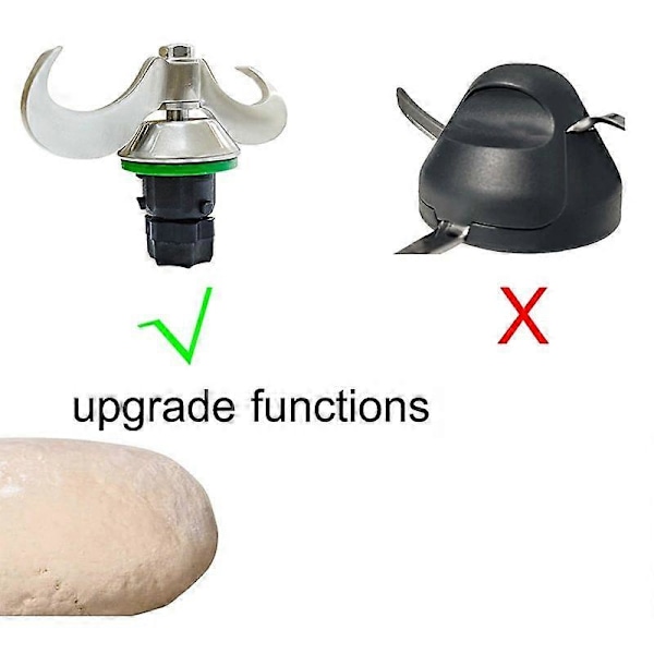 Degknådare för TM6 TM5 Universal Mjölmix Jämn Deg Rör Om Forma Pasta LGL As Shown