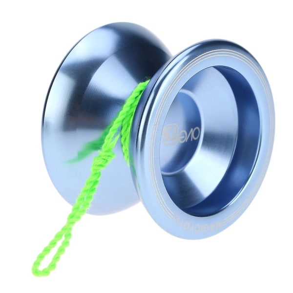 Profesjonell magisk Yoyo T5 Overlord Aluminiumlegering Metall Yoyo 8 Ball Kk Lager Med Streng For Barn Lake Blue[GL]