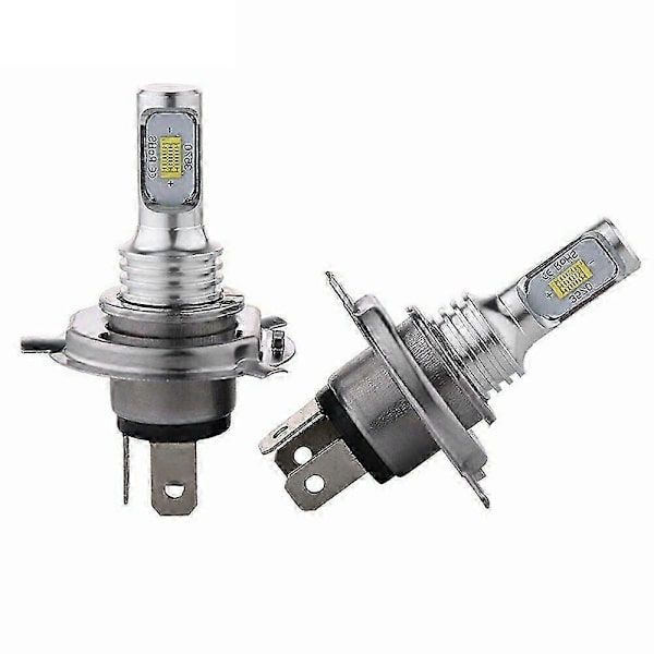 H4 9003 HB2 LED-ajovalopolttimosarja Kauko- ja lähivalo Kirkas 35W 4000LM 6000K Valkoinen js (LGL)