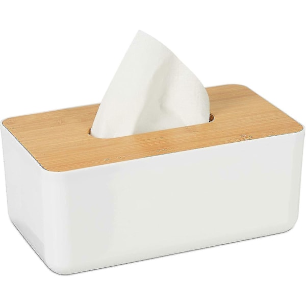 Servietboks, Badeværelsesboks, Bambus, 21*13*9.8cm LGL