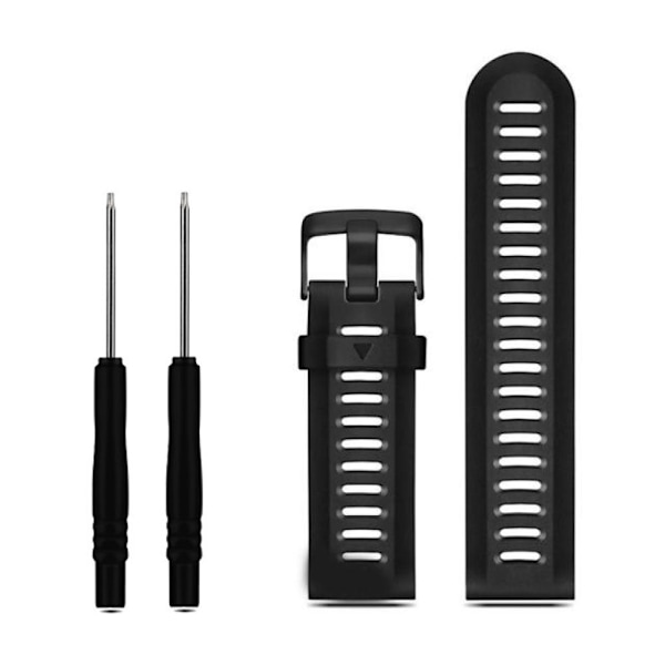 INF Armbånd for Garmin Fenix 3 HR/6X GPS/5X Sapphire/Descent MK1 (LGL) Svart
