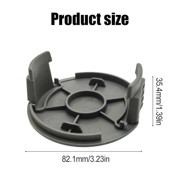 4 stk. F016f05320 reservedele til spoleskjold, Bosch F016f05320 trimmer spoleskjold til Bosch Easygrasscut 23, 26, 18, 18-230, 18-260, 18-26-m.3114 [LGL]