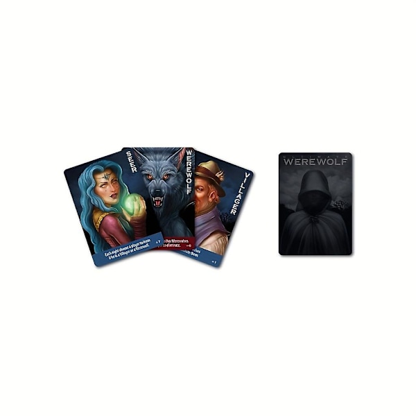 Nya modeller Brädspel, Ultimate Werewolf Deluxe Edition, Engagerande Social Deduktion, Snabbt Spelsätt, Dolda Roller & Bluffande Julafton Tack 1pc