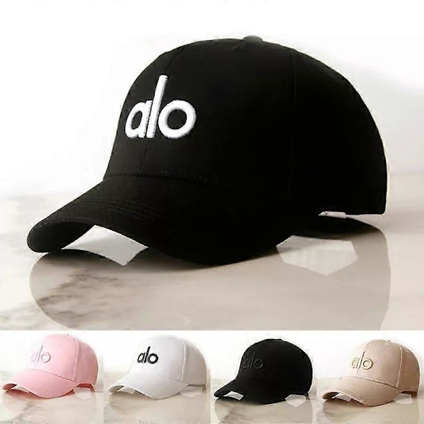 Alo Yoga Unisex Baseballkeps Broderad Ankungekeps Solskydd Solhatt LGL A