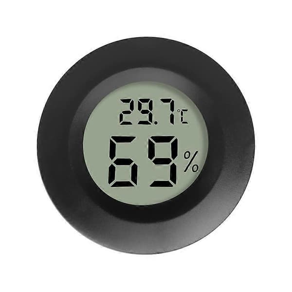 Mini Digital LCD Termometer Hygrometer -50~70 10%~99% RH Bærbart Termometer Thermo Hygrometer Indikator 3 stk.) (LGL)