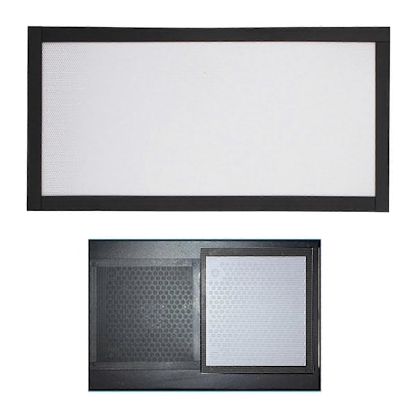 Magneettinen pölysuodatin PC-tuulettimen pölytiivis suojus 2X24cm /14X28cm PVC-verkko tuuletinverkko LGL 14x28mm