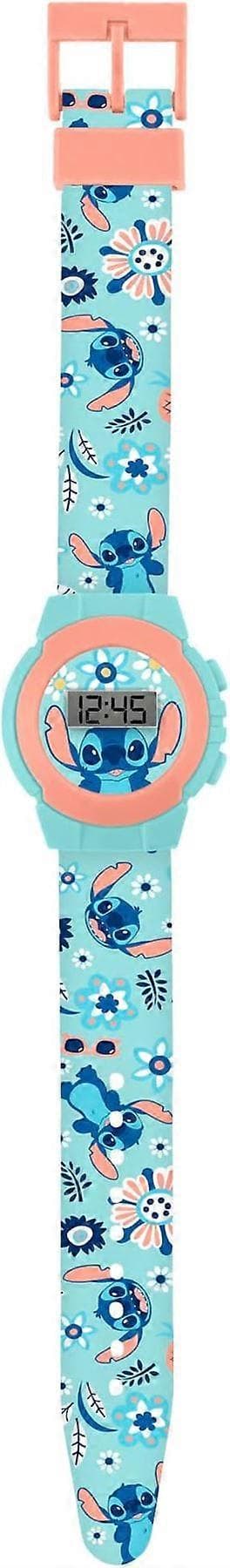- Lilo And Stitch Blå Digital Klocka Merchandise (LGL) Black