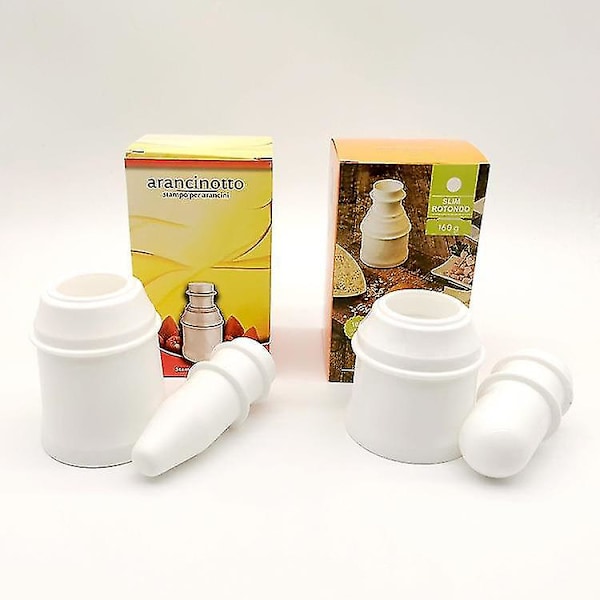 Arancini Maker Form, DIY Risboldform, Multifunktionel Risbold Maker Shake, Hjemmelavet Fyldt Kød Point Bold TY (LGL)