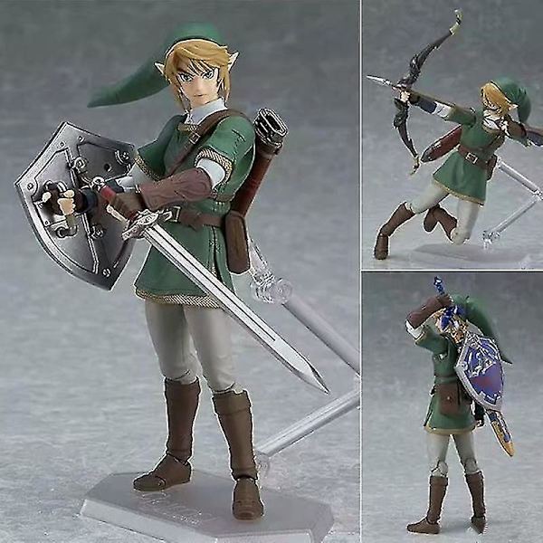 Caraele Anime Figma 320 The Legend Of Zelda Twilight Princess Link Action Figur[GL]