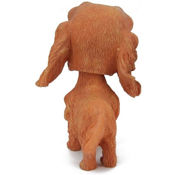 Bobble Head Hunder Vrikkende Hoder Bil Dash Valp Bil Dekorasjon (dachshund) LGL