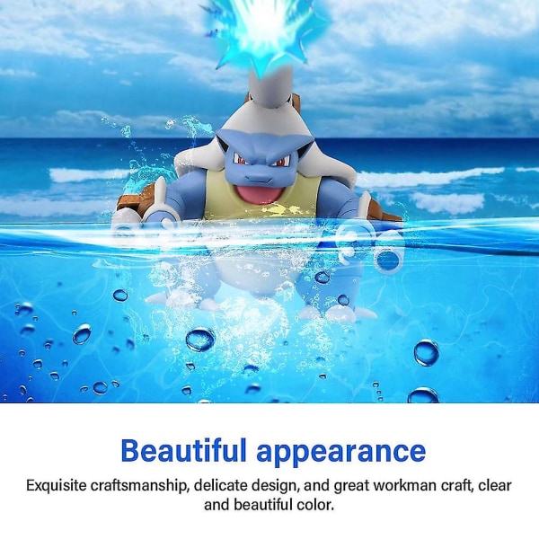 Evolution Mega Pokmon Battle Feature Figur Blastoise Børne Legetøj -xx