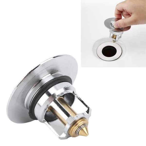 Vaskprop - ZERODIS - JR033 - Anti-tilstopning - Nem installation - Holdbar messing（FMY）