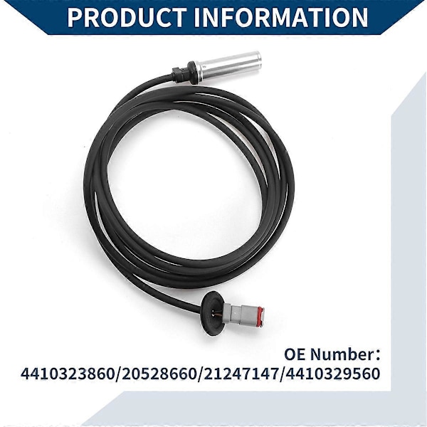 ABS Hjulhastighetssensor ABS Sensor 4410323860 20528660 21247147 för VOLVO FH 12 (LGL)