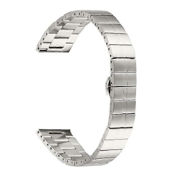 Kompatibel for Garmin Vivoactive 5 rustfritt stål klokkerem erstatning armbånd LGL MultiColor
