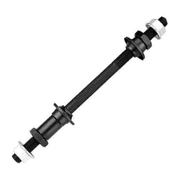 Pidennetty 240mm maastopyörän lumipyörän fatbike-takapyörän akseli, uudelleen asennettu kiinteä akseli, takapyörän akseli, pyörän lisävarusteet LGL Black
