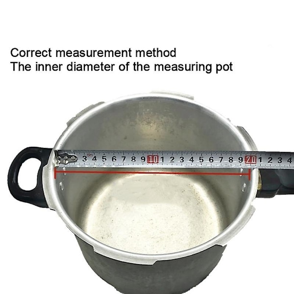 Silikon Tätningsring Packning Ersättning Värmebeständig För Köks Tryckkokare Verktyg (LGL) 24cm