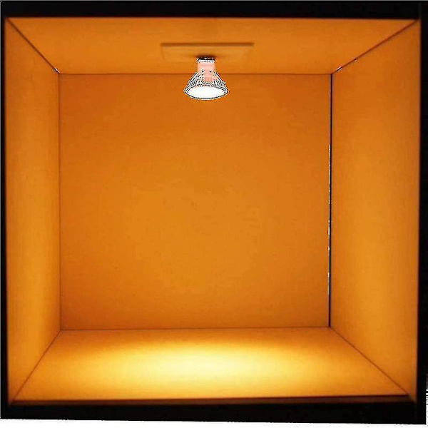 12v 35w Halogenlampor Gu5.3 Spot Bas Varmvit, Dimbar, 8-pack [L] 20W