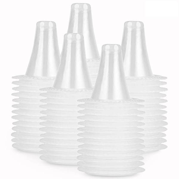 Set med 100 skyddshättor för Braun febertermometer, febertermometer öra, ersättningsskyddshättor LGL