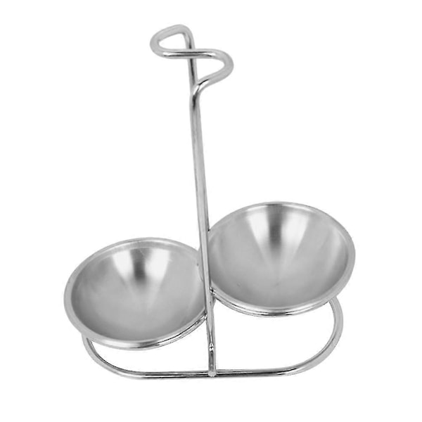 Spoon Holder Suppeøseholder Skjehviler Stativ Metall Skjehviler Suppeøse Hvile LGL Silver