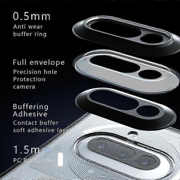 PC Hybrid TPU-telefonfodral för Nothing Phone 3a (LGL)