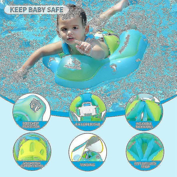 Baby Flytväst Uppblåsbar Spädbarn Flytande Barn Bad Sommar Simringar Leksaker
