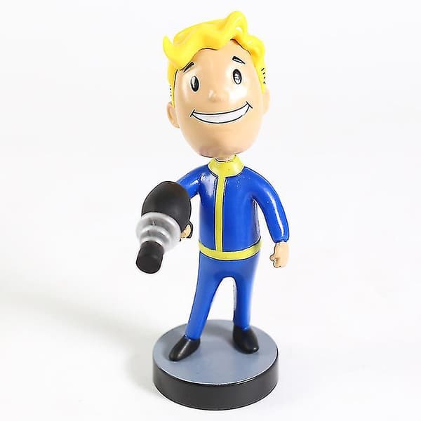 Fallout Vault Boy Bobble Head Doll Pvc Figur Samleobjekt Modell Leker 7 Stiler G Repair