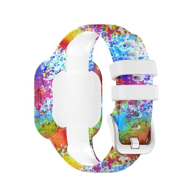 För Garmin Vivofit JR3 Silikon Tryckt Klockarmband (Målat) (LGL)