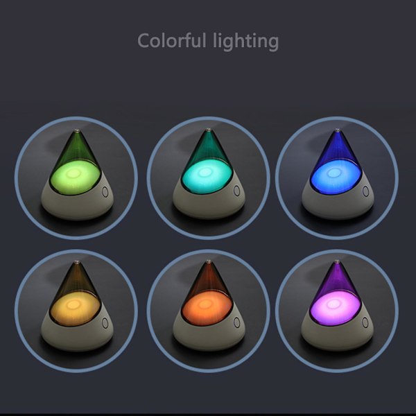 Mini Farverig Natlampe med Åndedrætslys 1200mAh Genopladelig Natlampe LGL Blue