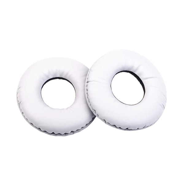 1 par konstläder öronmuffar öronkuddar headset covers kompatibel med Sony Wh-ch500 Zx330 310 White