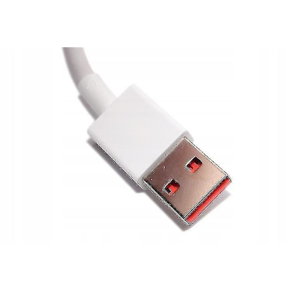 Xiaomi Mi Turbo 6A USB Type-C til USB Type-A datakabel - Hvit [GGL]