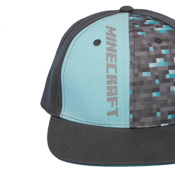 Diamond Snapback-caps for barn/barn (LGL) Black/Blue S-M