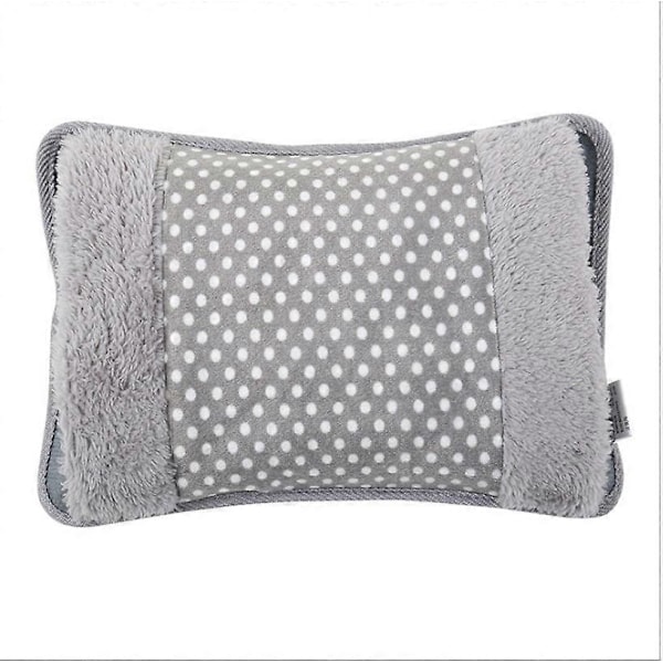 Oppladbar Elektrisk Varmtvannsflaske Med Mykt Fleece-trekk For Menstruasjonssmerter, Muskelsmerter, Ryggsmerter LGL style 2