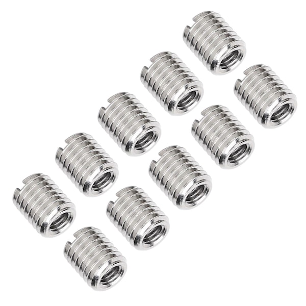 10 kpl Insert Nut Vähentävä Korjaus M6x1.0 Naaras ja M10x1.5 Uros Kierrejatkotyökalu (LGL)