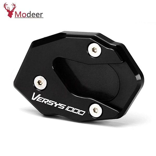 Moottoripyörän sivujalan pidennysjalka pidennysjalka pidennyslevy Kawasaki Versys 300, Versys 250x, Versys 1000 ja Versys 1000se [GGL] VERSYS1000-BLACK 1