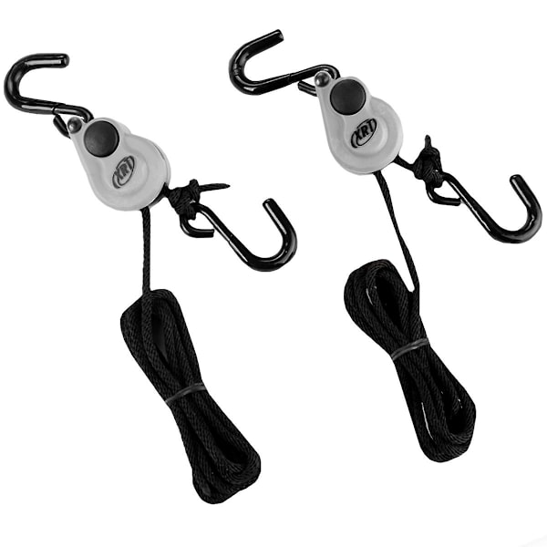 Justerbare Dobbel End Bag Festestropper - 1/8\" - LGL Black 1/8"