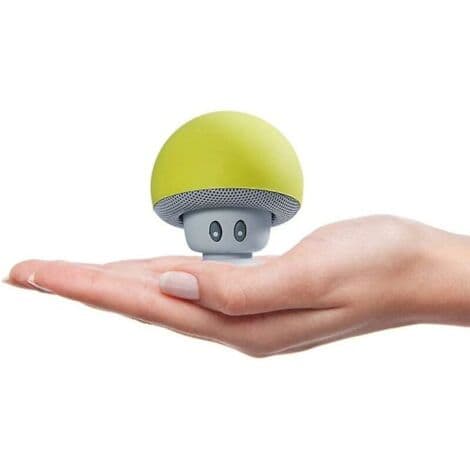 Bærbar sopphode Bluetooth-høyttaler (gul), Sunny (LGL)